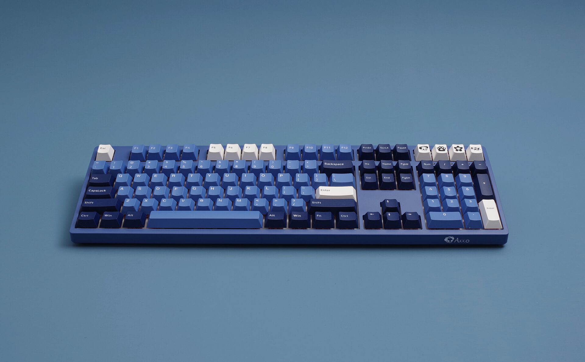 Akko 3108 DS Ocean Star Full-Size Mechanical Gaming Keyboard Wired 108-key with Cherry Profile PBT Double-Shot Keycaps