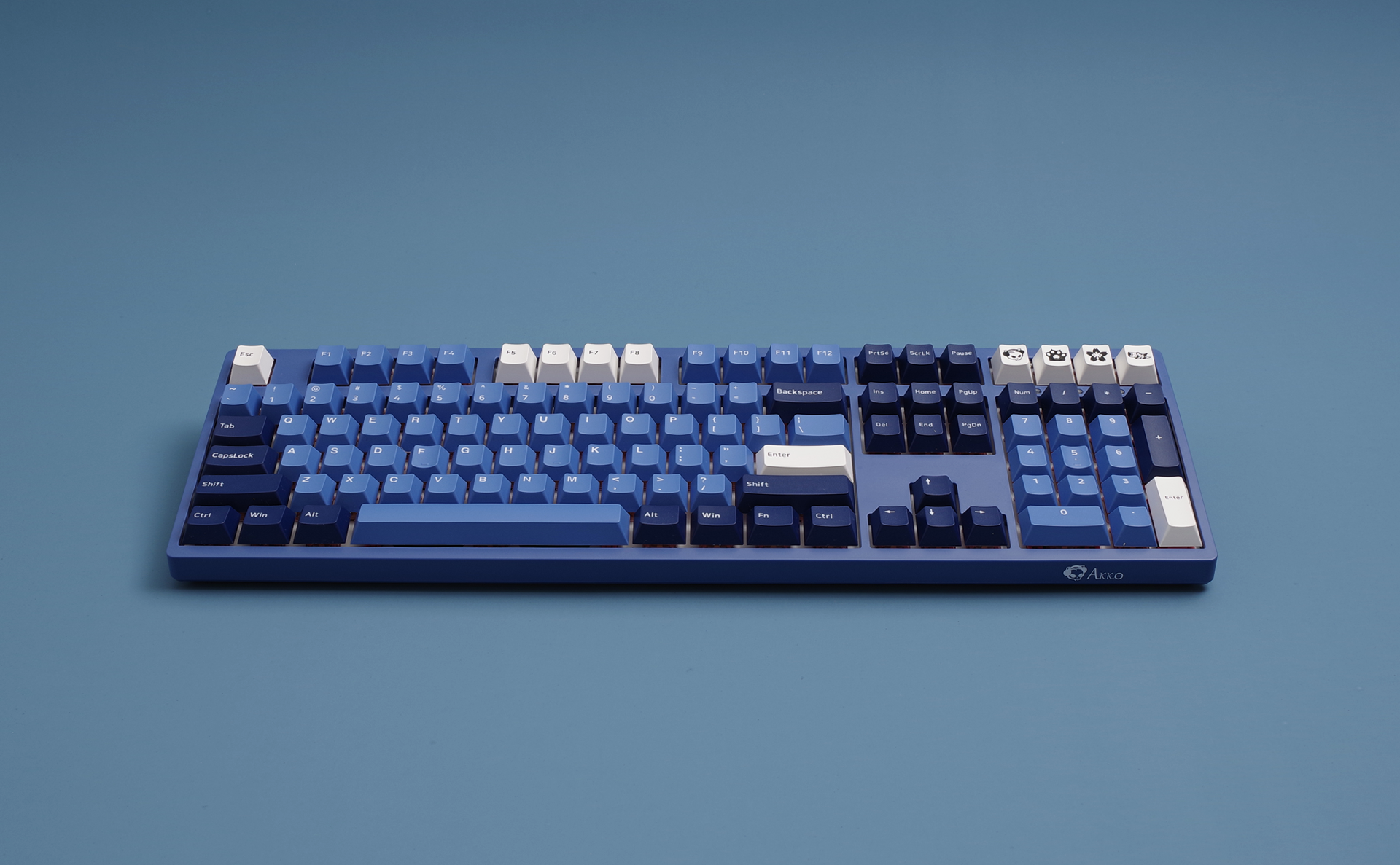 Akko 3108 DS Ocean Star Full-Size Mechanical Gaming Keyboard Wired 108-key with Cherry Profile PBT Double-Shot Keycaps