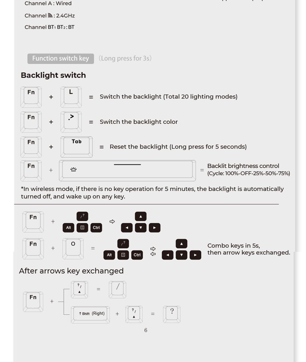 DAREU 61 Keys Mini Mechanical Keyboard Hot-swap Tri-mode Bluetooth Wireless USB Wired RGB Gaming Keyboard Portable for Travel DAREU 61 Keys Mini Mechanical Keyboard Hot-swap Tri-mode Bluetooth Wireless USB Wired RGB Gaming Keyboard Portable for Travel