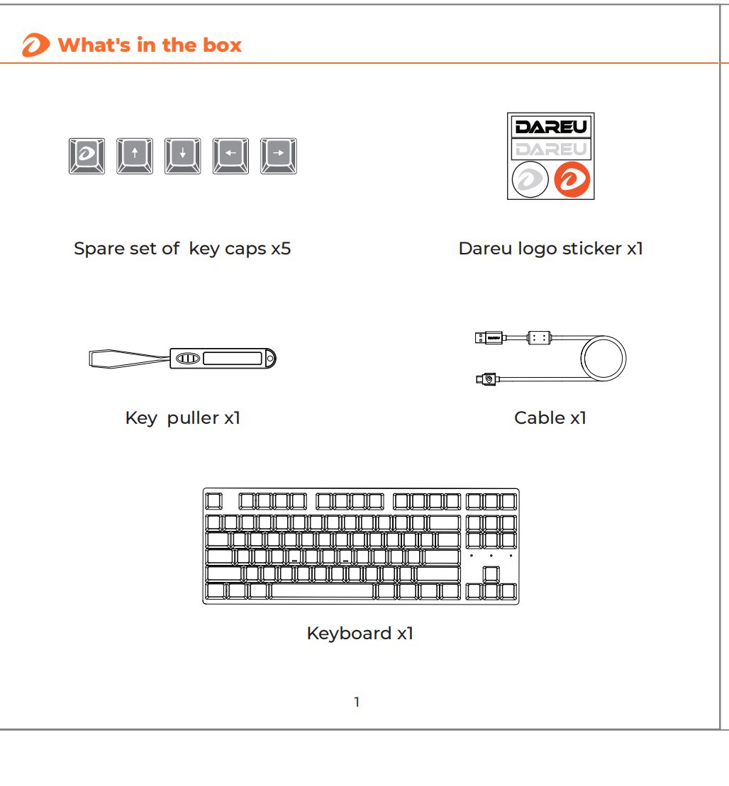 DAREU 87 Keys Wired Mechanical Keyboard Cherry MX Switch PBT Keycaps N-Key Rollover Icy Blue Backlight Gaming Keyboard DAREU 87 Keys Wired Mechanical Keyboard Cherry MX Switch PBT Keycaps N-Key Rollover Icy Blue Backlight Gaming Keyboard