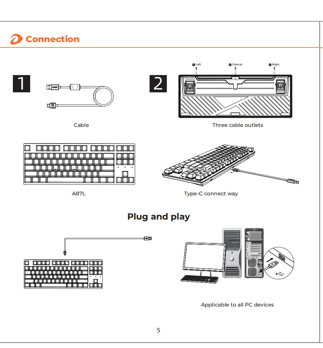 DAREU 87 Keys Wired Mechanical Keyboard Cherry MX Switch PBT Keycaps N-Key Rollover Icy Blue Backlight Gaming Keyboard DAREU 87 Keys Wired Mechanical Keyboard Cherry MX Switch PBT Keycaps N-Key Rollover Icy Blue Backlight Gaming Keyboard