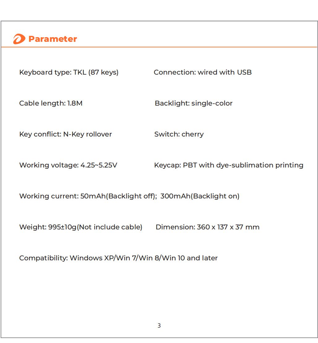 DAREU 87 Keys Wired Mechanical Keyboard Cherry MX Switch PBT Keycaps N-Key Rollover Icy Blue Backlight Gaming Keyboard DAREU 87 Keys Wired Mechanical Keyboard Cherry MX Switch PBT Keycaps N-Key Rollover Icy Blue Backlight Gaming Keyboard