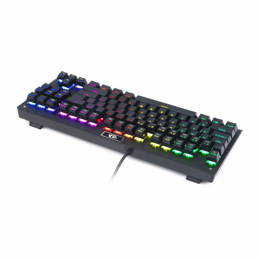 Redragon K568 RGB Dark Avengers Mech Keyboard 100% ghost proof 87 key blue switch black Redragon K568 RGB Dark Avengers Mech Keyboard 100% ghost proof 87 key blue switch black