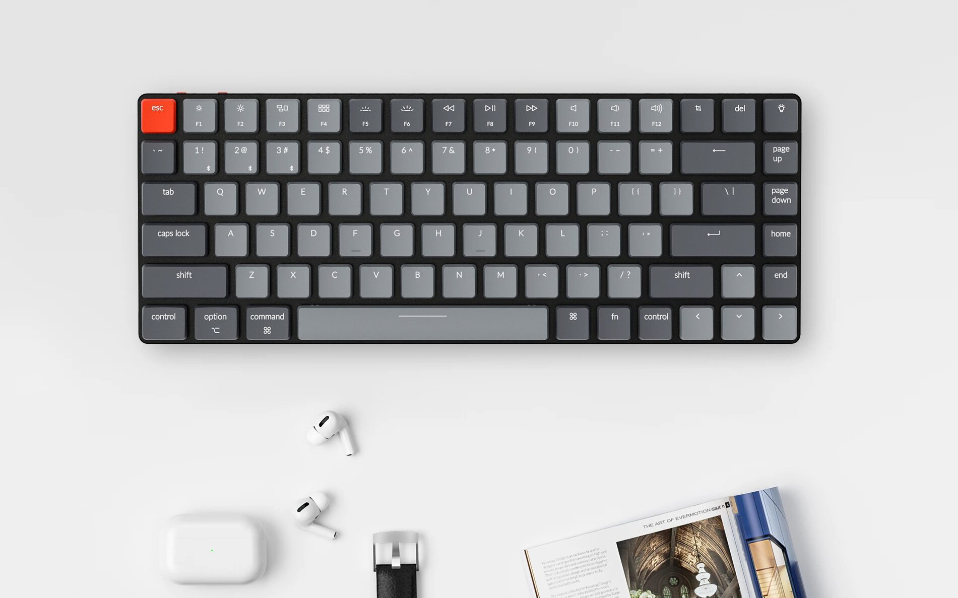 Keychron K3 D V2 Ultra-slim Wireless Mechanical Low Profile Keyboard Optical Hot-Swappable Switch White Backlit for Mac Windows Keychron K3 D V2 Ultra-slim Wireless Mechanical Low Profile Keyboard Optical Hot-Swappable Switch White Backlit for Mac Windows