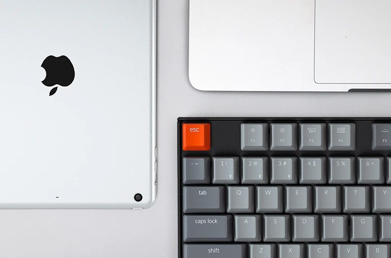 Keychron K8 A Wireless Bluetooth Mechanical Keyboard 87 Keys Gateron Switch White Backlight Keyboard for Mac Windows Keychron K8 A Wireless Bluetooth Mechanical Keyboard 87 Keys Gateron Switch White Backlight Keyboard for Mac Windows