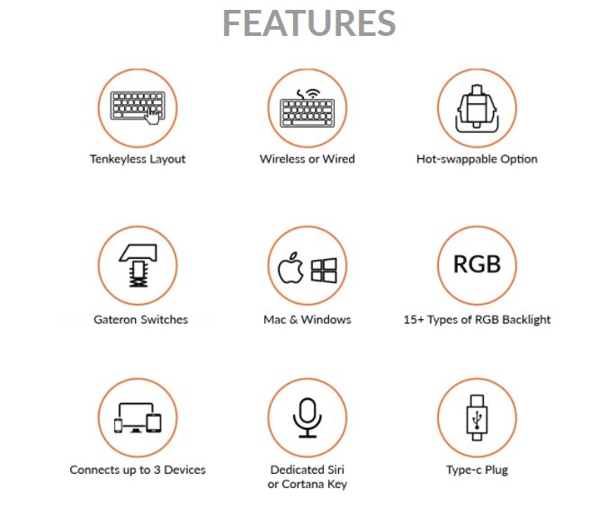 Keychron K8 J Wireless Bluetooth Mechanical Keyboard Gateron Hot-Swappable Switch RGB Backlight Aluminum Frame for Mac Keychron K8 J Wireless Bluetooth Mechanical Keyboard Gateron Hot-Swappable Switch RGB Backlight Aluminum Frame for Mac