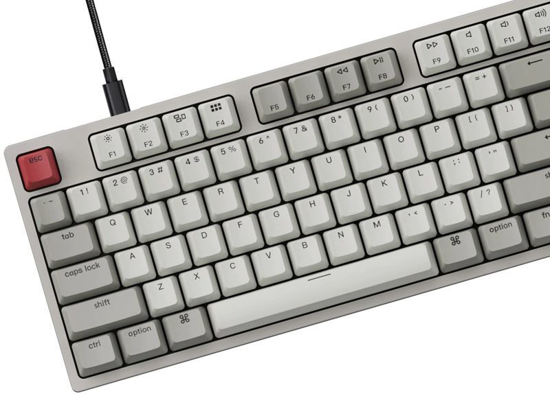 Keychron C2 KXZ 104 Keys Wired Type-C Mechanical Keyboard Rero Color Keychron Mechanical Switch for Mac Windows Keychron C2 KXZ 104 Keys Wired Type-C Mechanical Keyboard Rero Color Keychron Mechanical Switch for Mac Windows