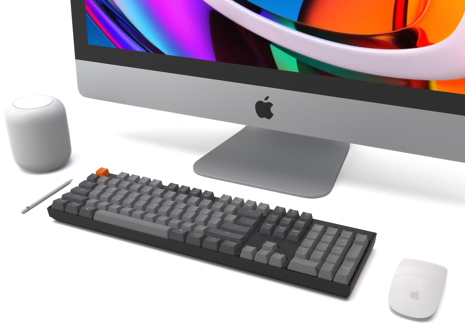 Keychron K10 G 104 Keys Bluetooth Wireless Mechanical Keyboard White Backlight Hot-Swap Gateron Switch For Mac Windows Keychron K10 G 104 Keys Bluetooth Wireless Mechanical Keyboard White Backlight Hot-Swap Gateron Switch For Mac Windows