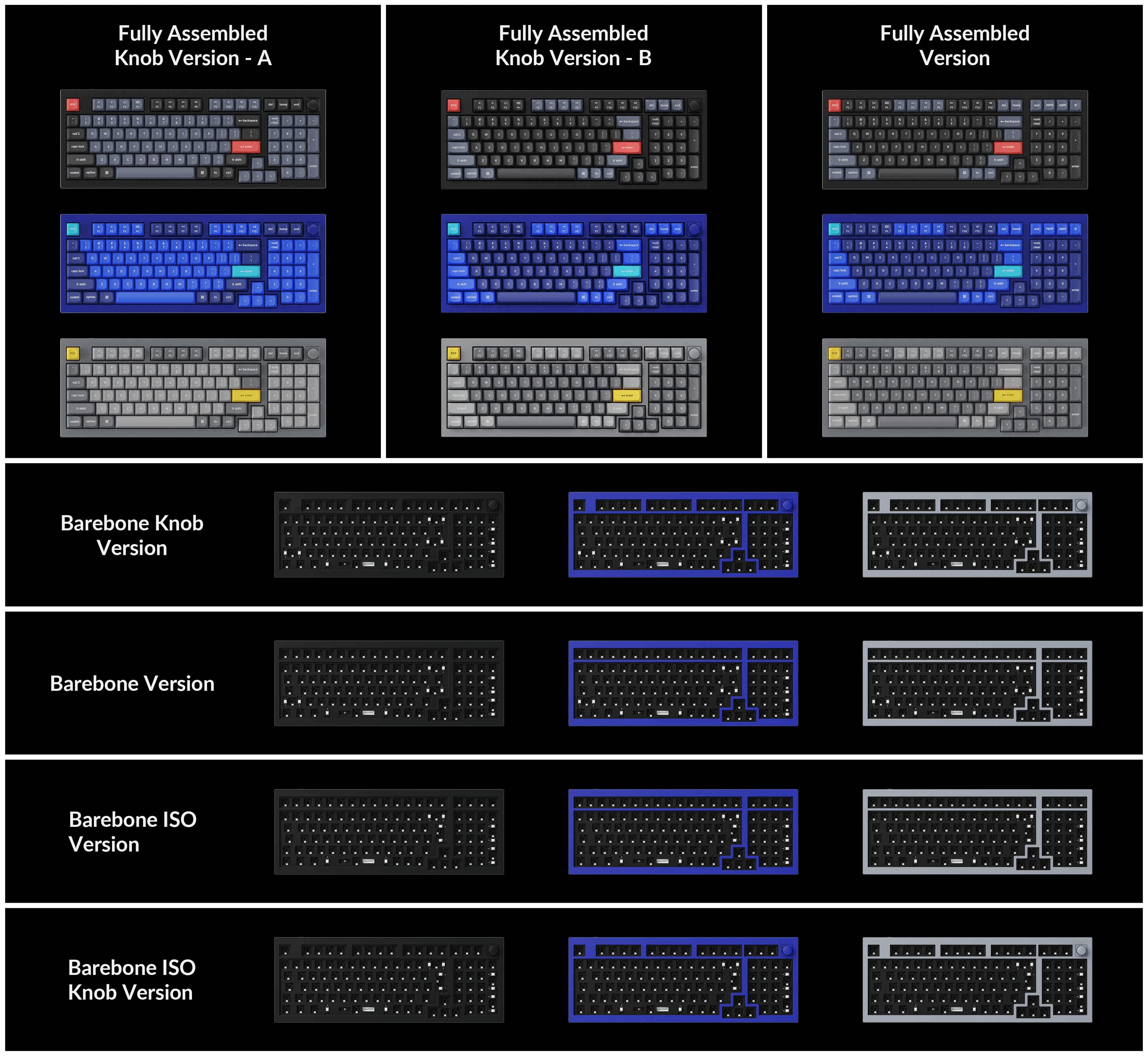 Keychron Q5 QMK Fully Assembled Custom Mechanical 1800 Compact Layout Keyboard W/ Gateron G Pro Switch Keychron Q5 QMK Fully Assembled Custom Mechanical 1800 Compact Layout Keyboard W/ Gateron G Pro Switch