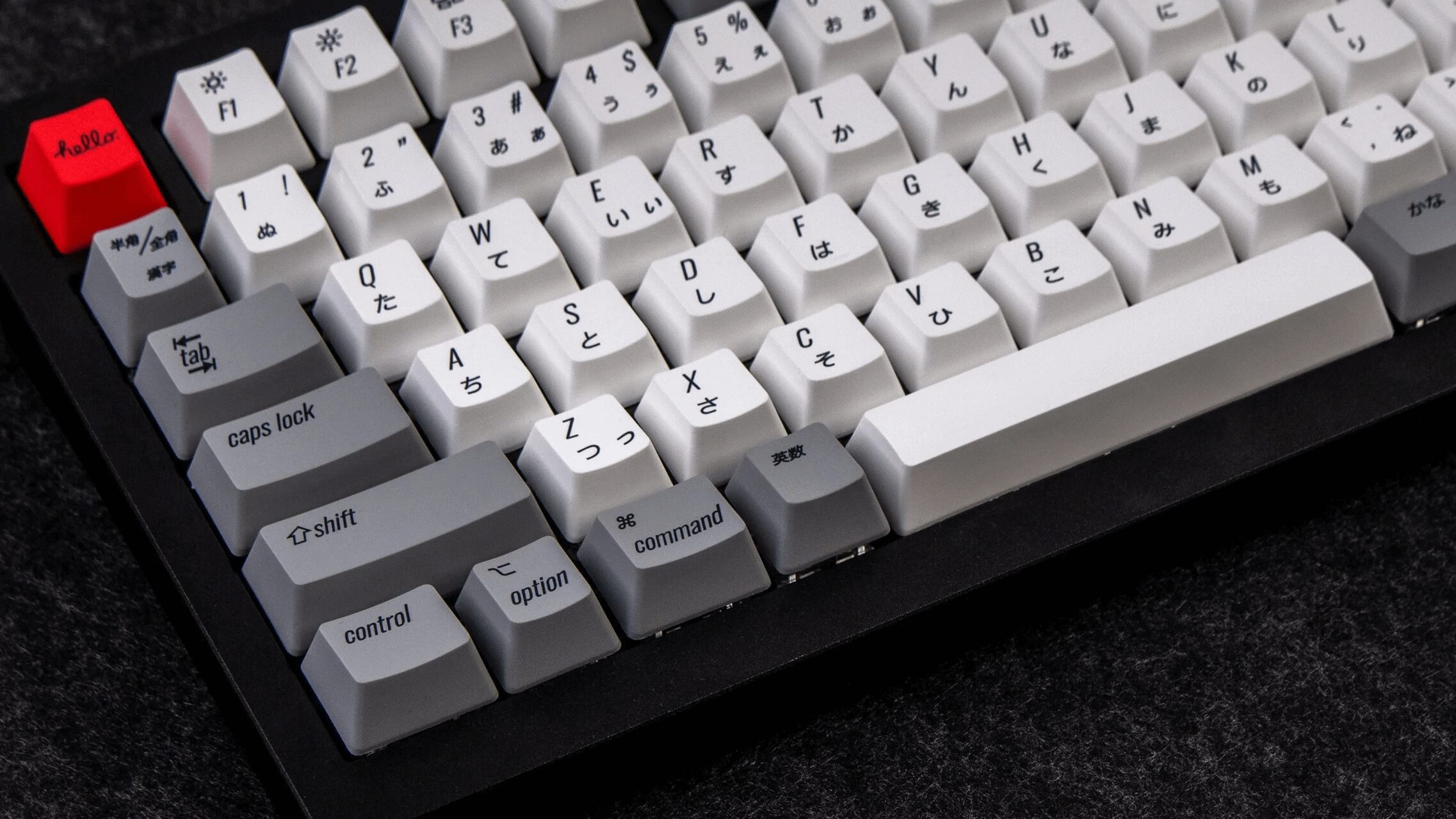 Keychron Q1 Japan JIS Layout QMK Custom Mechanical Keyboard Fully Assembled Knob Carbon Black Retro Keycaps Keychron Q1 Japan JIS Layout QMK Custom Mechanical Keyboard Fully Assembled Knob Carbon Black Retro Keycaps