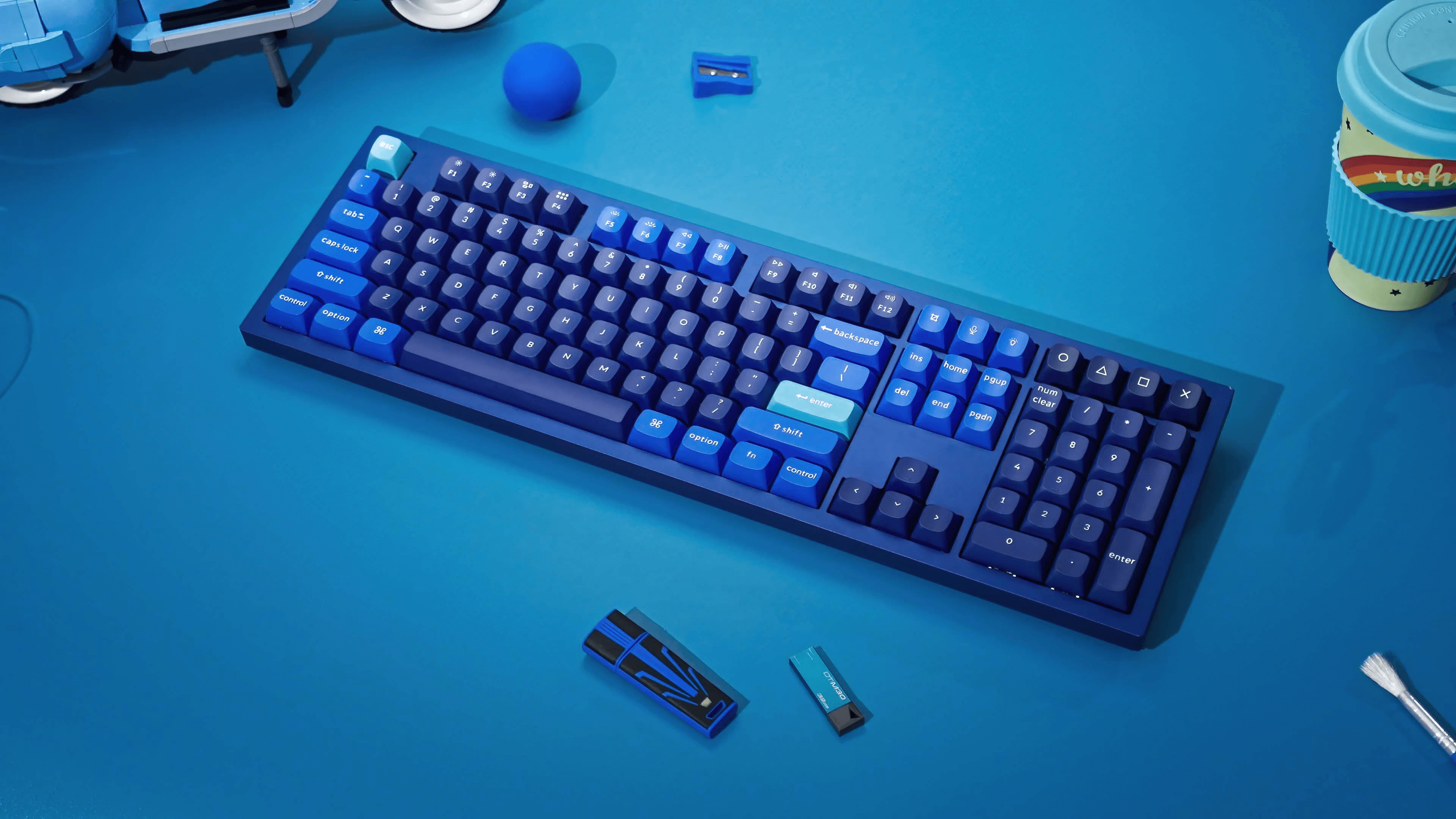 Keychron Q6 Knob QMK Fully Assembled Custom Mechanical Keyboard 100% Layout W/ Gateron G Pro Switch Double-Shot OSA PBT Keycaps Keychron Q6 Knob QMK Fully Assembled Custom Mechanical Keyboard 100% Layout W/ Gateron G Pro Switch Double-Shot OSA PBT Keycaps