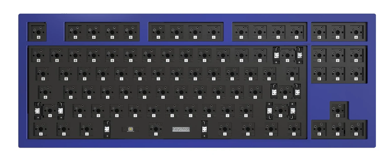 Keychron Q3 QMK Barebone Custom Mechanical Compact 80% Layout Keyboard Keychron Q3 QMK Barebone Custom Mechanical Compact 80% Layout Keyboard