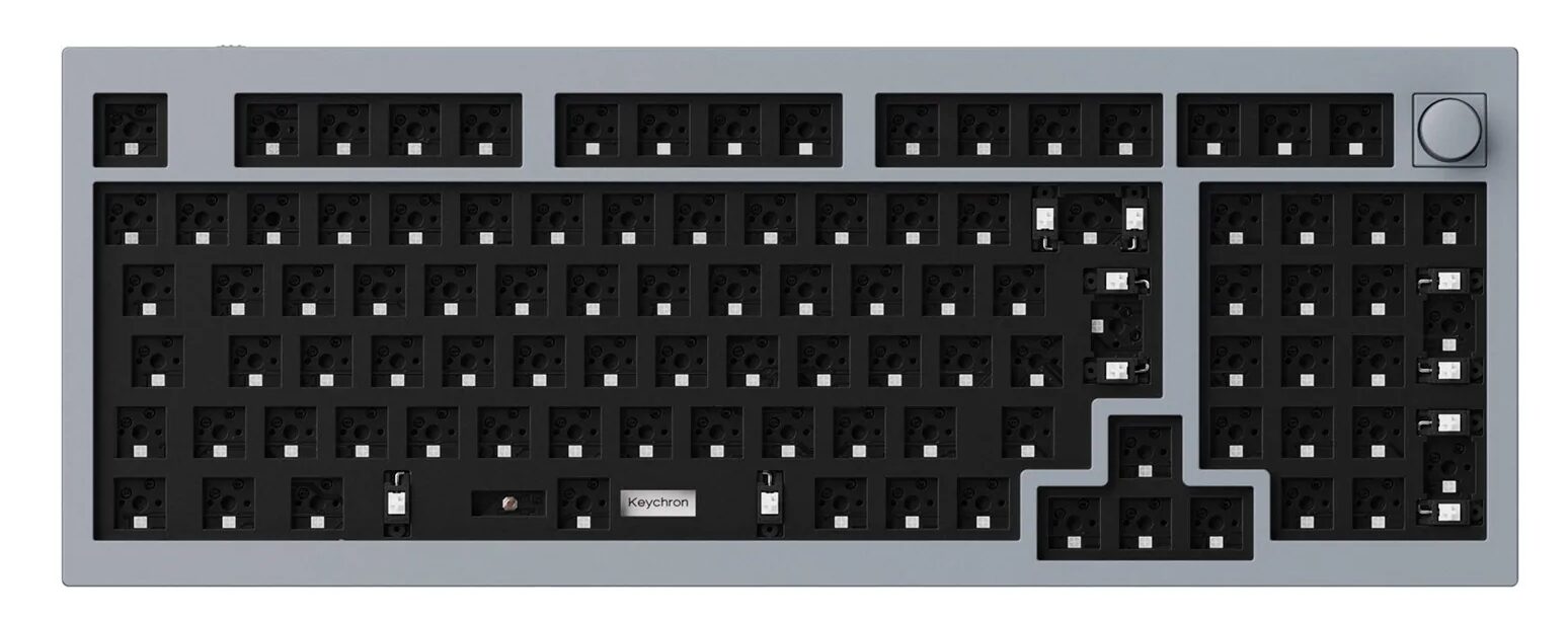 Keychron Q5 Knob QMK Barebone ISO Custom Mechanical 1800 Compact Layout Keyboard Keychron Q5 Knob QMK Barebone ISO Custom Mechanical 1800 Compact Layout Keyboard
