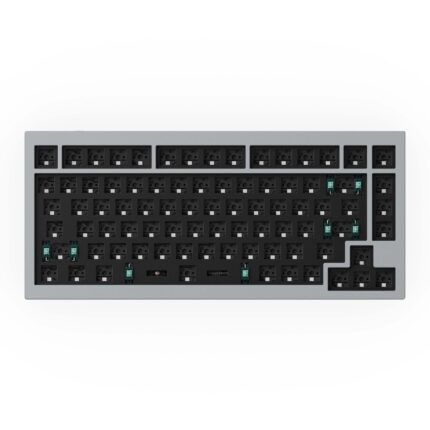 Keychron Q1 V2 QMK Barebone Custom Mechanical Keyboard 75% Layout Type-C Wired Keyboards for Mac Windows