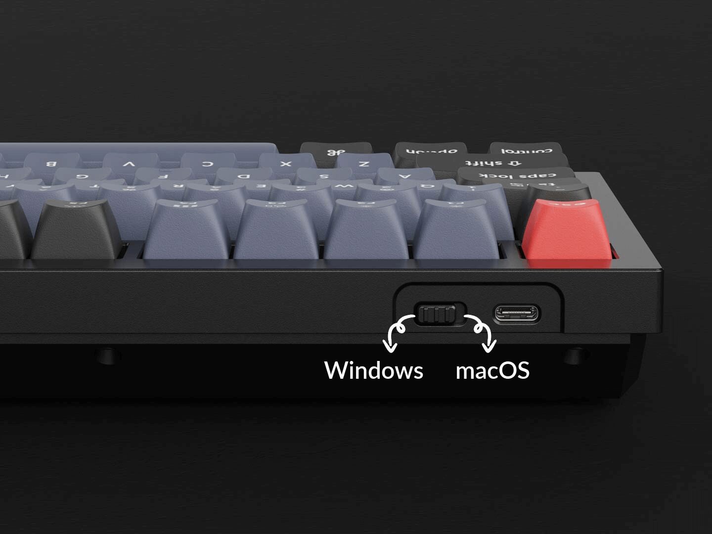 Keychron Q1 V2 QMK Barebone Custom Mechanical Keyboard 75% Layout Type-C Wired Keyboards for Mac Windows Keychron Q1 V2 QMK Barebone Custom Mechanical Keyboard 75% Layout Type-C Wired Keyboards for Mac Windows