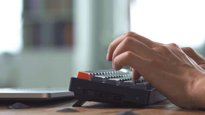 Keychron K6 W 68-Key Hot Swappable USB Bluetooth Computer Mechanical Keyboard, Aluminum Frame RGB Backlit Gateron Switch Keychron K6 W 68-Key Hot Swappable USB Bluetooth Computer Mechanical Keyboard, Aluminum Frame RGB Backlit Gateron Switch