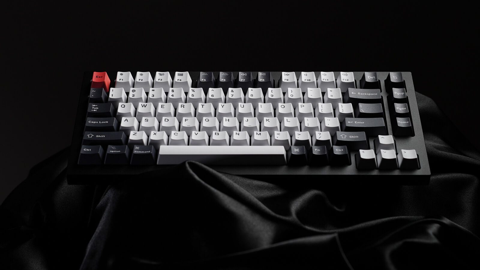 Keychron Q1 QMK Fully Assembled Custom Mechanical Keyboard 75% Layout Type-C Wired Keyboards for Mac Windows Keychron Q1 QMK Fully Assembled Custom Mechanical Keyboard 75% Layout Type-C Wired Keyboards for Mac Windows