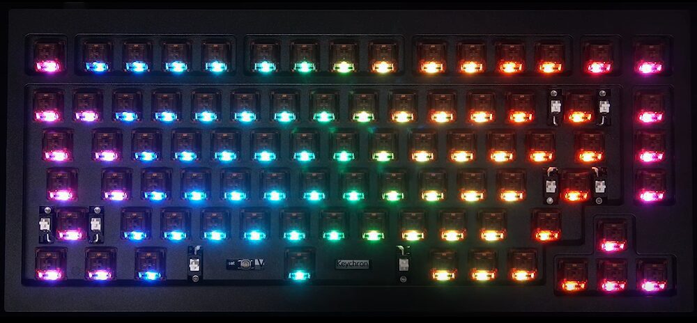 Keychron Q1 QMK Fully Assembled Custom Mechanical Keyboard 75% Layout Type-C Wired Keyboards for Mac Windows Keychron Q1 QMK Fully Assembled Custom Mechanical Keyboard 75% Layout Type-C Wired Keyboards for Mac Windows