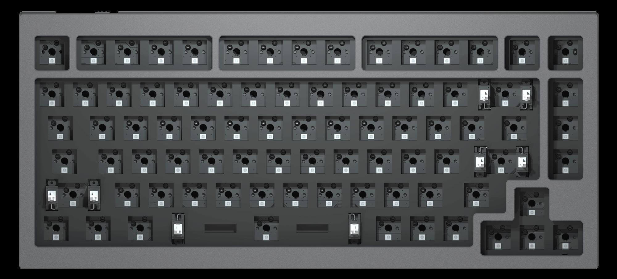Keychron Q1 QMK Fully Assembled Custom Mechanical Keyboard 75% Layout Type-C Wired Keyboards for Mac Windows Keychron Q1 QMK Fully Assembled Custom Mechanical Keyboard 75% Layout Type-C Wired Keyboards for Mac Windows