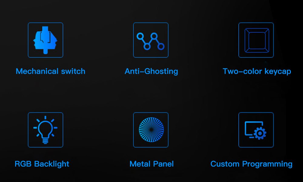 Motospeed CK104 Gaming Mechanical Keyboard 104 Key Wired Russian English Red Blue Switch Keypad Driver Programming RGB Backlit Motospeed CK104 Gaming Mechanical Keyboard 104 Key Wired Russian English Red Blue Switch Keypad Driver Programming RGB Backlit