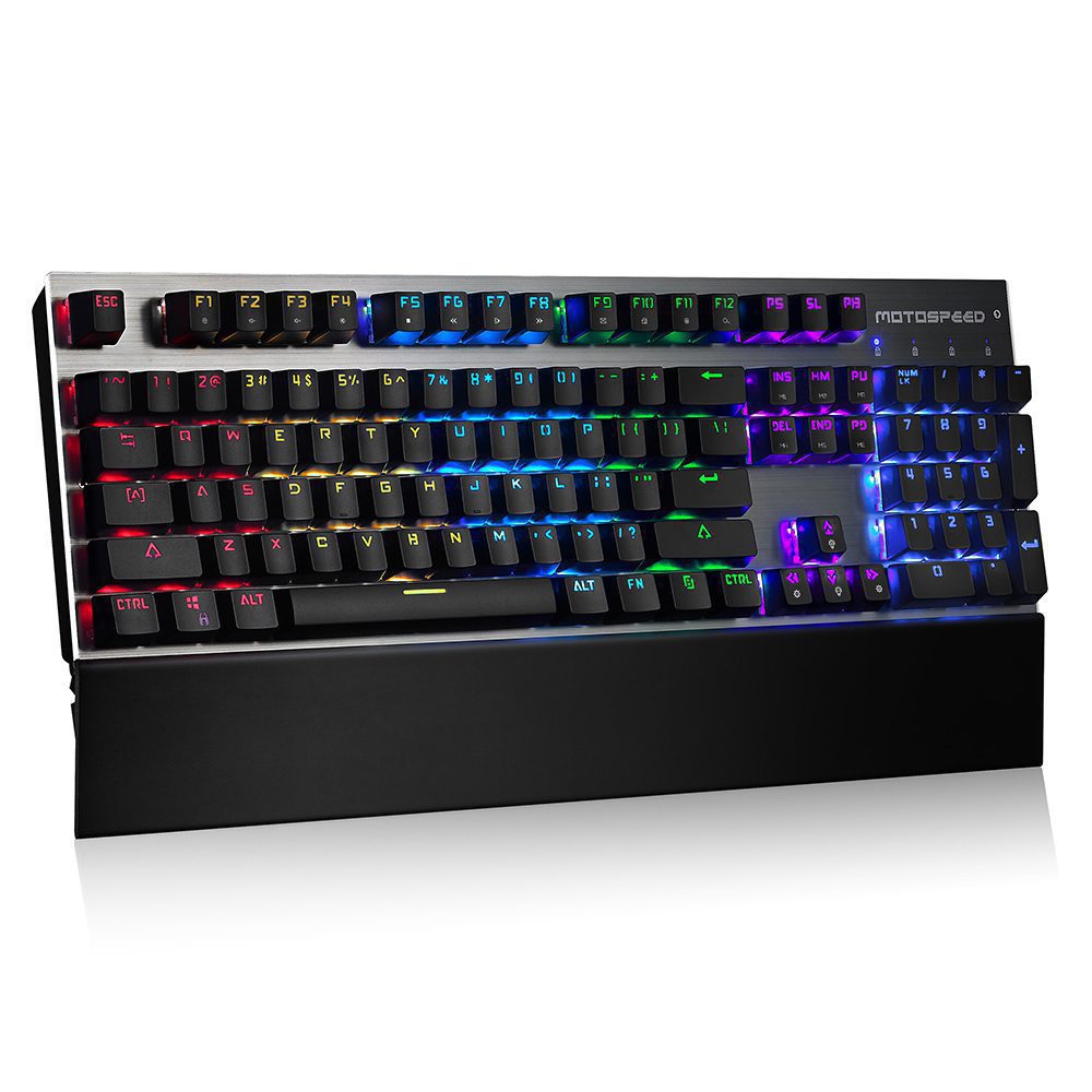 Motospeed CK108 Mechanical Keyboard Russian English 104 keys RGB Wired Gaming Keyboards Motospeed CK108 Mechanical Keyboard Russian English 104 keys RGB Wired Gaming Keyboards