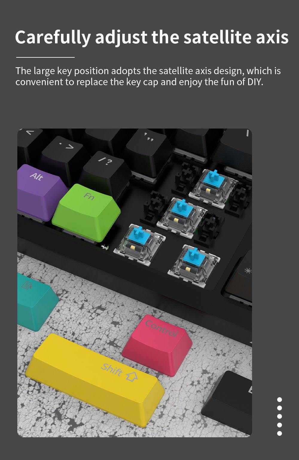 Ajazz K870T Hot Swap Mechanical Keyboard Wireless Bluetooth Dual Mode 87keys RGB Backlit Gaming Keyboard Red Switch For Desktop Ajazz K870T Hot Swap Mechanical Keyboard Wireless Bluetooth Dual Mode 87keys RGB Backlit Gaming Keyboard Red Switch For Desktop