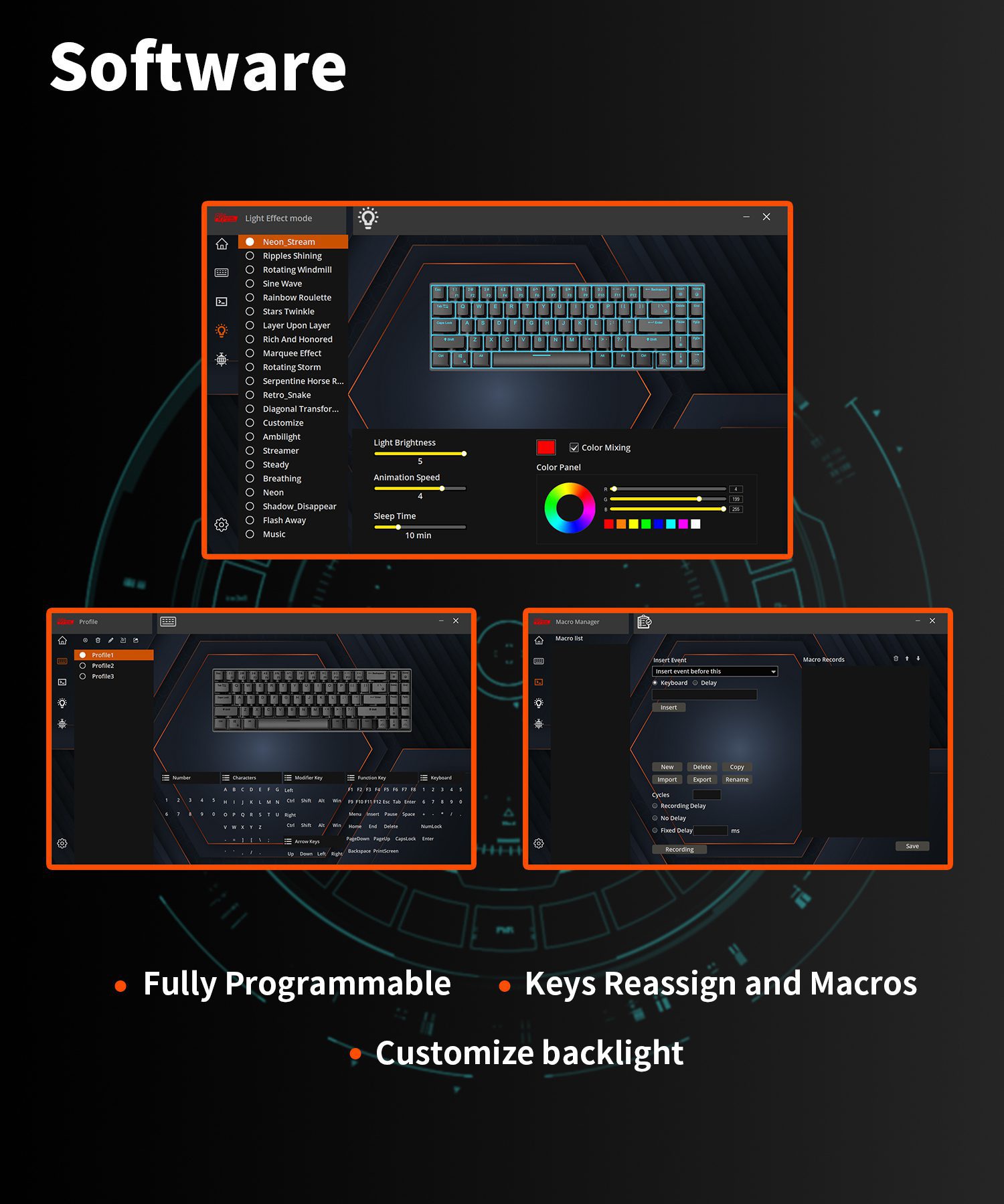 RK84 Royal Kludge Bluetooth Tri-Mode 2.4G Wireless 84 Keys Hot Swappable RGB Gaming Mechanical Keyboard for Win/Mac Office Gamer RK84 Royal Kludge Bluetooth Tri-Mode 2.4G Wireless 84 Keys Hot Swappable RGB Gaming Mechanical Keyboard for Win/Mac Office Gamer