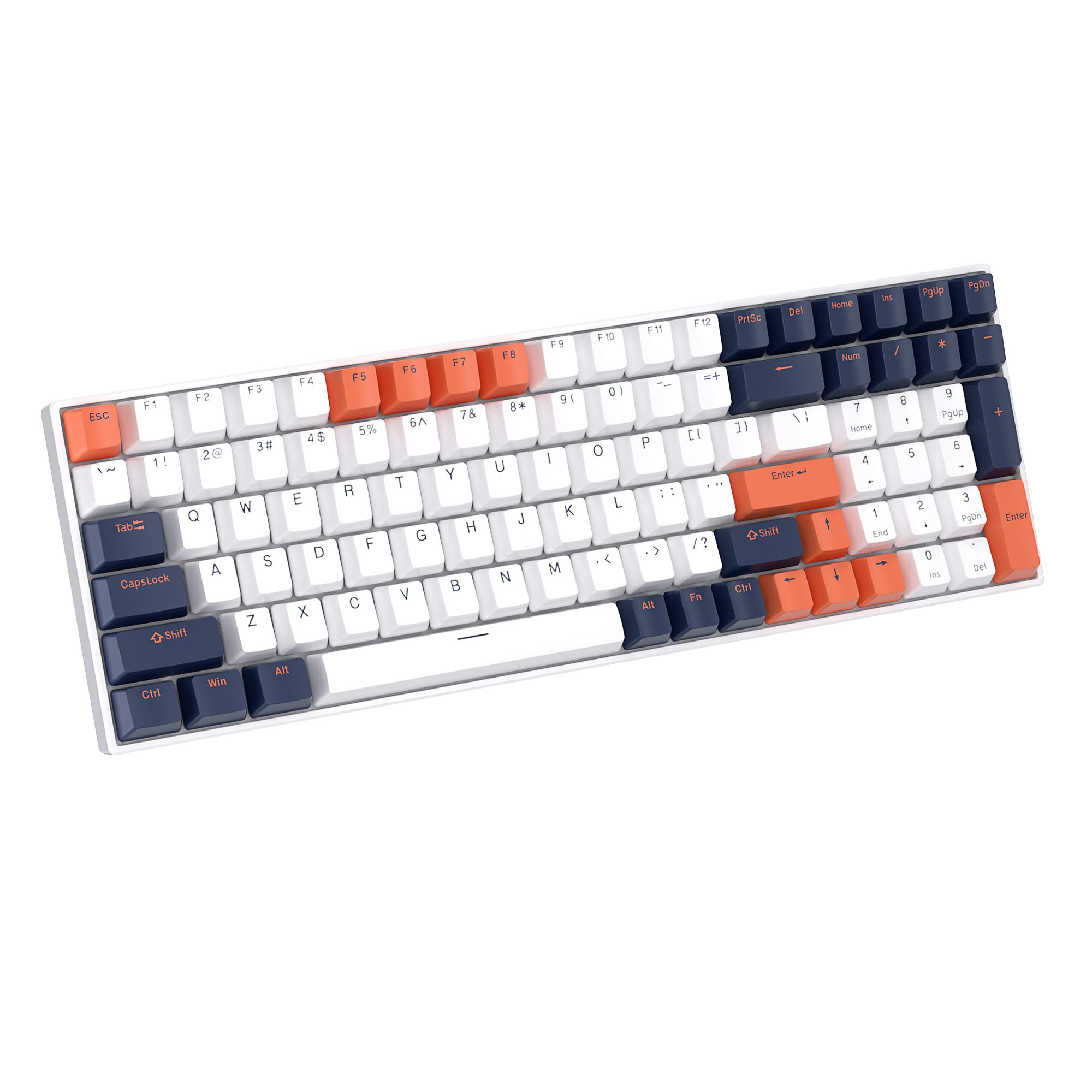 RK Royal Kludge RK100 Custom 96% Layout 100 Keys Wireless Bluetooth 5.1/Wired USB Mechanical Gaming Keyboard with PBT Keycaps RK Royal Kludge RK100 Custom 96% Layout 100 Keys Wireless Bluetooth 5.1/Wired USB Mechanical Gaming Keyboard with PBT Keycaps