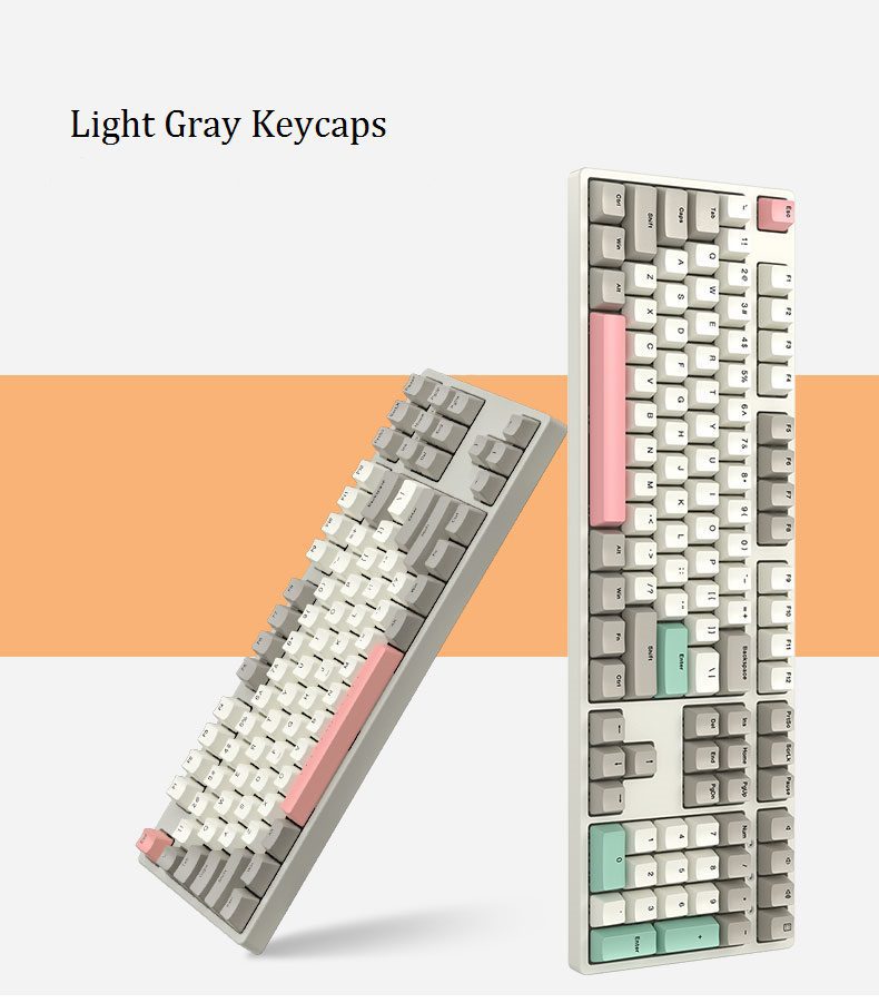 IKBC C200 mechanical keyboard 87 TKL W200 2.4g wireless W210 game keyboard pbt keycaps IKBC C200 mechanical keyboard 87 TKL W200 2.4g wireless W210 game keyboard pbt keycaps