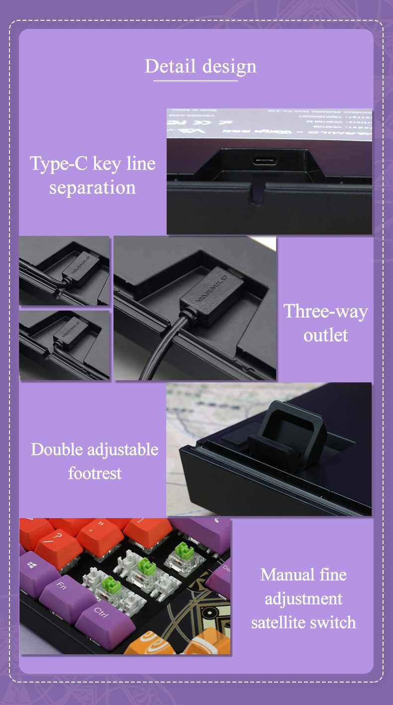 Varmilo Ma108 V2 Cribug Mechanical Keyboard 108 Key Sublimation Keycap Gaming Office Electrostatic Capacitor White Light Varmilo Ma108 V2 Cribug Mechanical Keyboard 108 Key Sublimation Keycap Gaming Office Electrostatic Capacitor White Light