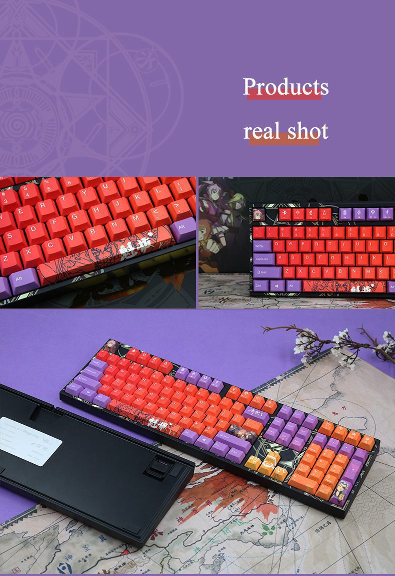 Varmilo Ma108 V2 Cribug Mechanical Keyboard 108 Key Sublimation Keycap Gaming Office Electrostatic Capacitor White Light Varmilo Ma108 V2 Cribug Mechanical Keyboard 108 Key Sublimation Keycap Gaming Office Electrostatic Capacitor White Light