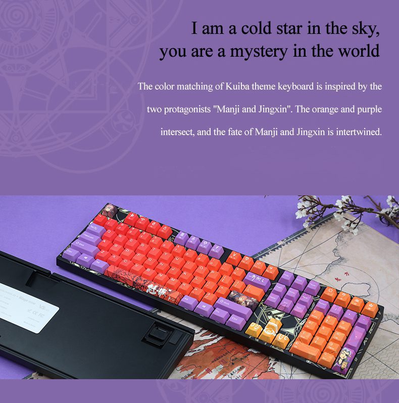 Varmilo Ma108 V2 Cribug Mechanical Keyboard 108 Key Sublimation Keycap Gaming Office Electrostatic Capacitor White Light Varmilo Ma108 V2 Cribug Mechanical Keyboard 108 Key Sublimation Keycap Gaming Office Electrostatic Capacitor White Light