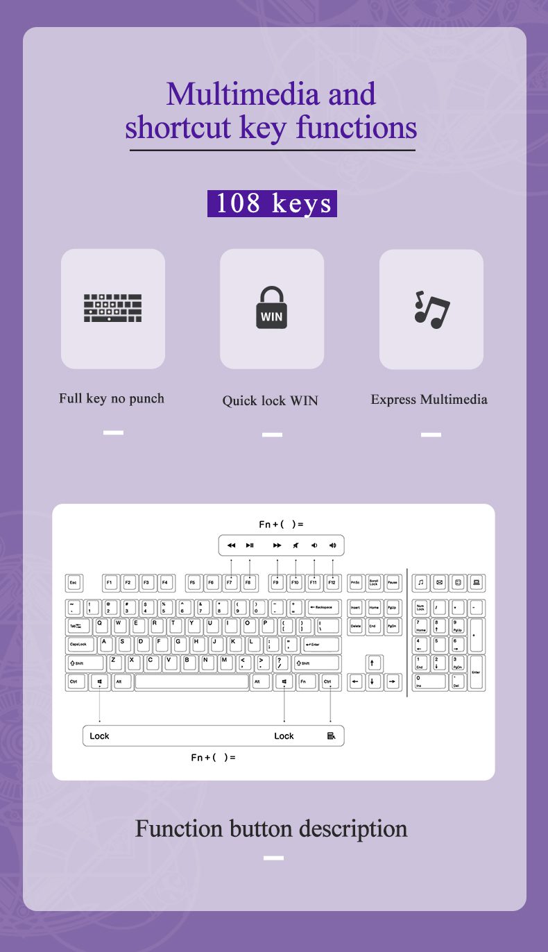 Varmilo Ma108 V2 Cribug Mechanical Keyboard 108 Key Sublimation Keycap Gaming Office Electrostatic Capacitor White Light Varmilo Ma108 V2 Cribug Mechanical Keyboard 108 Key Sublimation Keycap Gaming Office Electrostatic Capacitor White Light