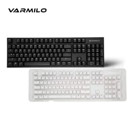 Original Varmilo Keycaps Black White 104 Keys