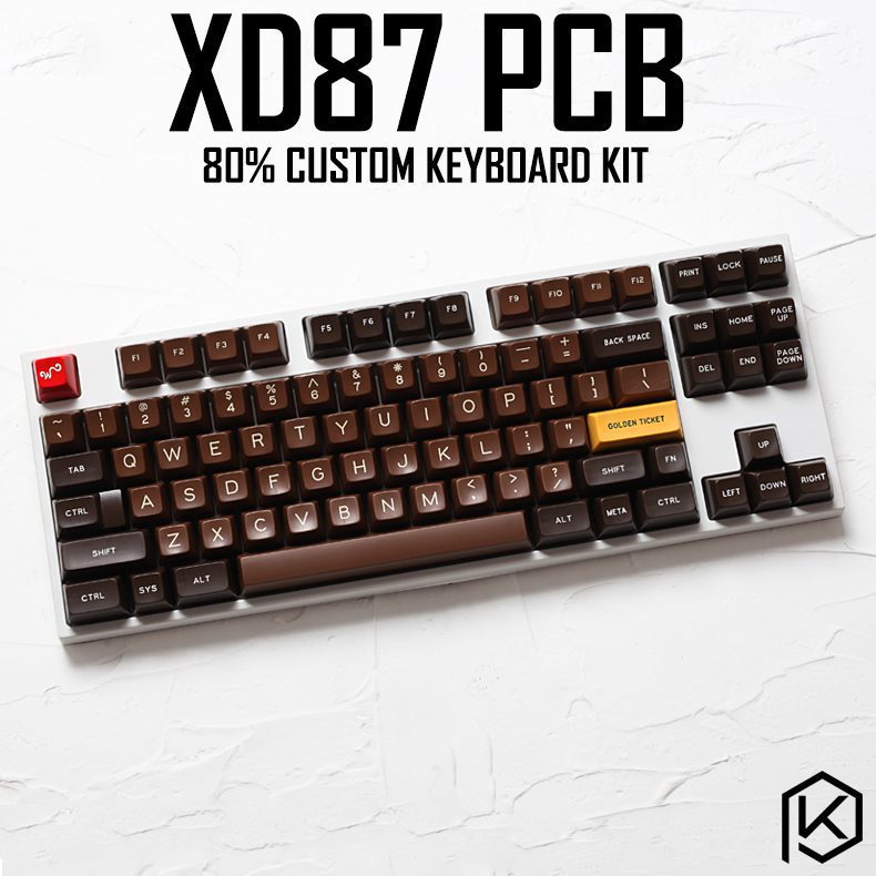 xd87 XD87 XD80 Custom Mechanical Keyboard Kit 80% Supports TKG-TOOLS Support Underglow RGB PCB programmed gh80 kle type c xd87 XD87 XD80 Custom Mechanical Keyboard Kit 80% Supports TKG-TOOLS Support Underglow RGB PCB programmed gh80 kle type c
