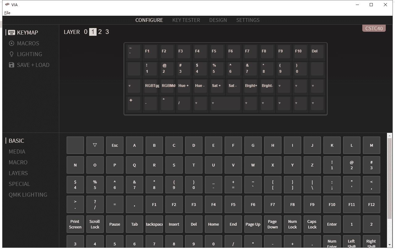 CSTC40 40 RGB 40% hot Swappable Mechanical Keyboard PCB Programmed qmk VIA VIAL Firmware rgb switch underglow type c planck CSTC40 40 RGB 40% hot Swappable Mechanical Keyboard PCB Programmed qmk VIA VIAL Firmware rgb switch underglow type c planck