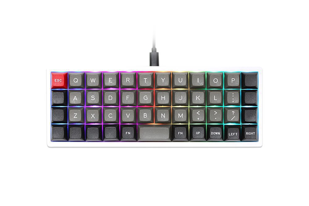 CSTC40 40 RGB 40% hot Swappable Mechanical Keyboard PCB Programmed qmk VIA VIAL Firmware rgb switch underglow type c planck CSTC40 40 RGB 40% hot Swappable Mechanical Keyboard PCB Programmed qmk VIA VIAL Firmware rgb switch underglow type c planck