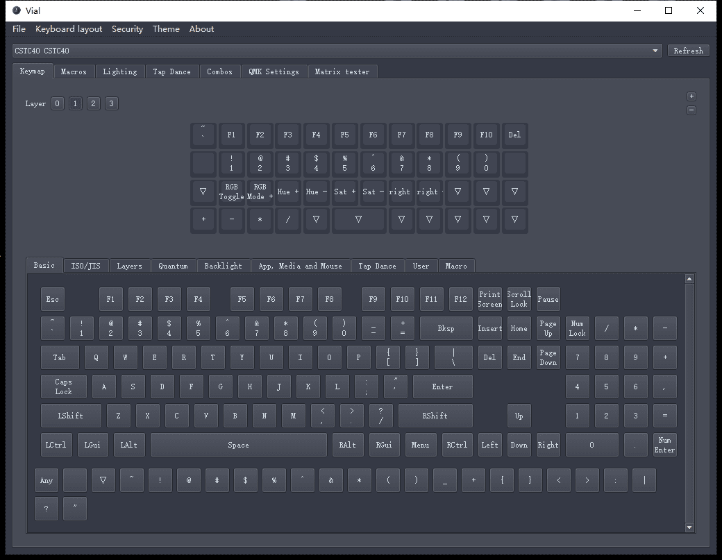 CSTC40 40 RGB 40% hot Swappable Mechanical Keyboard PCB Programmed qmk VIA VIAL Firmware rgb switch underglow type c planck CSTC40 40 RGB 40% hot Swappable Mechanical Keyboard PCB Programmed qmk VIA VIAL Firmware rgb switch underglow type c planck