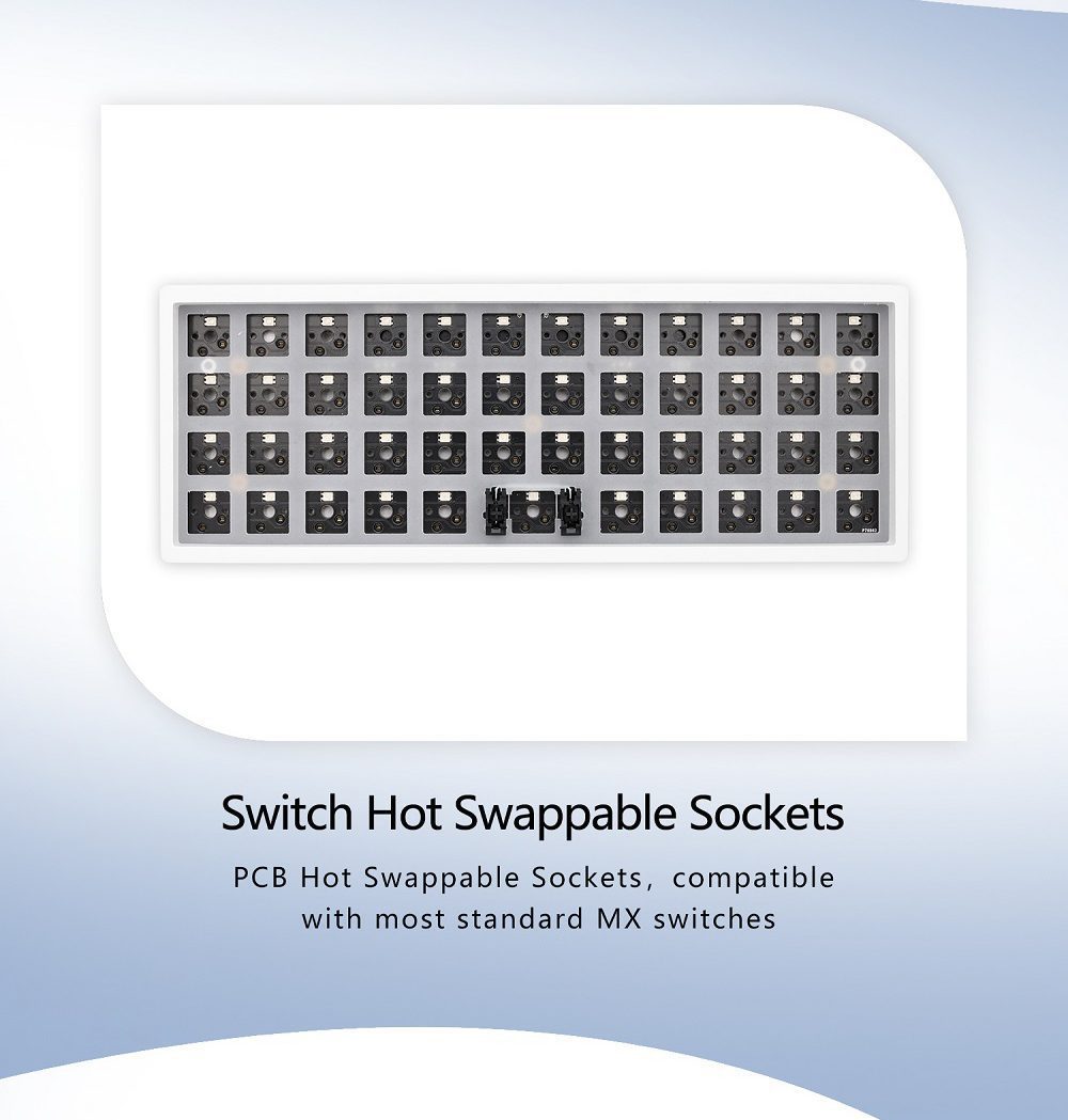 CSTC40 40 RGB 40% hot Swappable Mechanical Keyboard PCB Programmed qmk VIA VIAL Firmware rgb switch underglow type c planck CSTC40 40 RGB 40% hot Swappable Mechanical Keyboard PCB Programmed qmk VIA VIAL Firmware rgb switch underglow type c planck