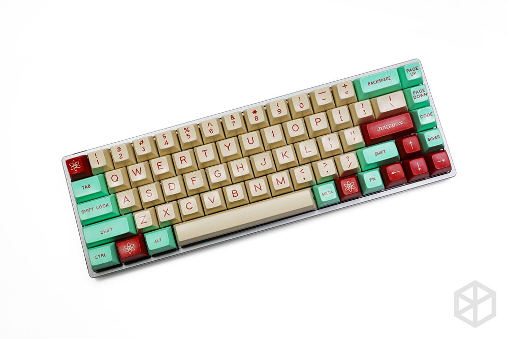 Anodized Aluminium flat case with metal feet for custom mechanical keyboard black siver grey red blue colorway for xd68 65% Anodized Aluminium flat case with metal feet for custom mechanical keyboard black siver grey red blue colorway for xd68 65%