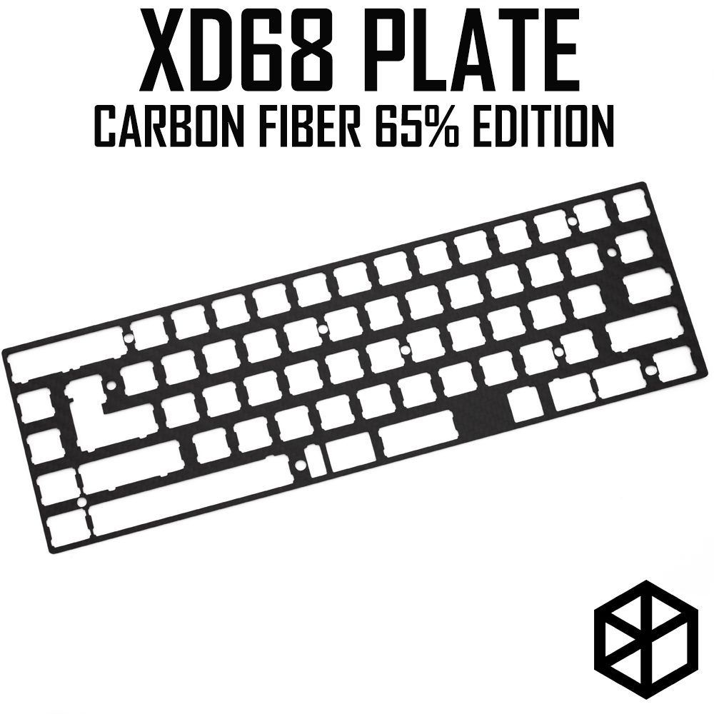 stainless steel plate for xiudi xd68 65% custom keyboard Mechanical Keyboard Plate support xd68