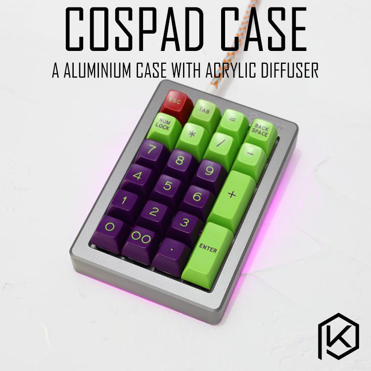 Anodized Aluminium case for cospad xd24 custom keyboard acrylic panels diffuser can support Rotary brace supporter Anodized Aluminium case for cospad xd24 custom keyboard acrylic panels diffuser can support Rotary brace supporter