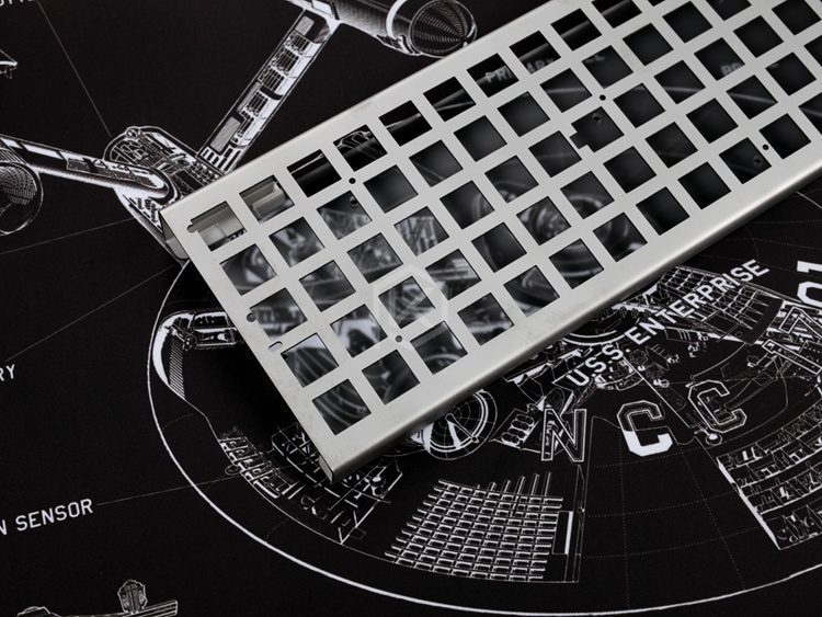 stainless steel bent case for xd75re xd75 xd75am 60% custom keyboard acrylic panels acrylic diffuser stainless steel bent case for xd75re xd75 xd75am 60% custom keyboard acrylic panels acrylic diffuser