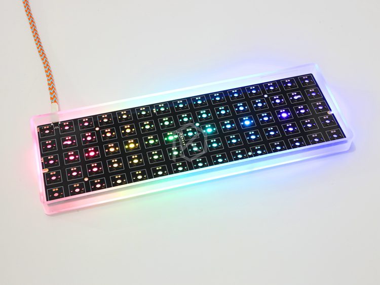 xd75re xd75am xd75 Custom Mechanical Keyboard 75 keys Underglow RGB PCB GH60 60% programmed gh60 kle planck hot-swappable switch xd75re xd75am xd75 Custom Mechanical Keyboard 75 keys Underglow RGB PCB GH60 60% programmed gh60 kle planck hot-swappable switch