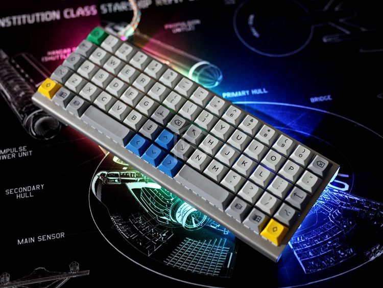 xd75re xd75am xd75 Custom Mechanical Keyboard 75 keys Underglow RGB PCB GH60 60% programmed gh60 kle planck hot-swappable switch xd75re xd75am xd75 Custom Mechanical Keyboard 75 keys Underglow RGB PCB GH60 60% programmed gh60 kle planck hot-swappable switch