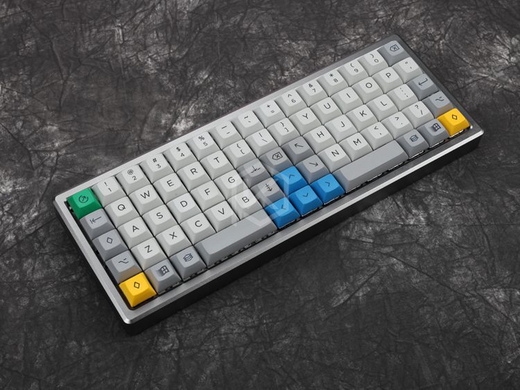 Anodized Aluminium case for xd75re xd75 60% custom keyboard acrylic panels acrylic diffuser can support Rotary brace Anodized Aluminium case for xd75re xd75 60% custom keyboard acrylic panels acrylic diffuser can support Rotary brace