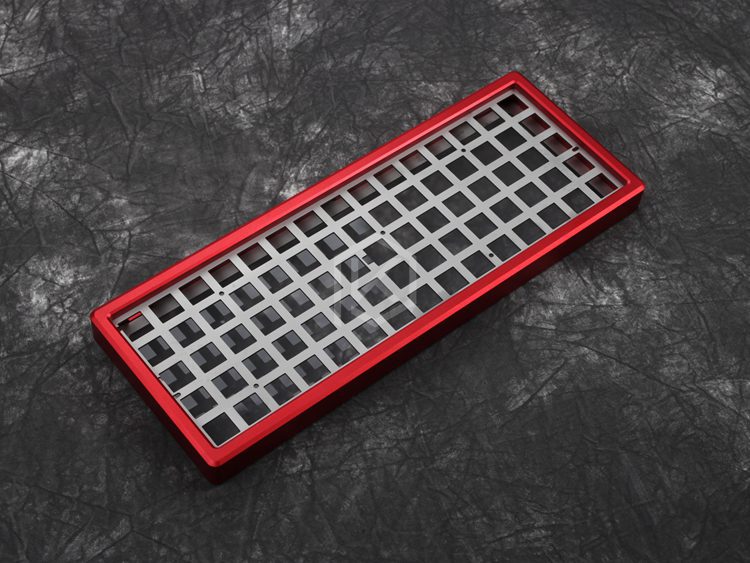 Anodized Aluminium case for xd75re xd75 60% custom keyboard acrylic panels acrylic diffuser can support Rotary brace Anodized Aluminium case for xd75re xd75 60% custom keyboard acrylic panels acrylic diffuser can support Rotary brace