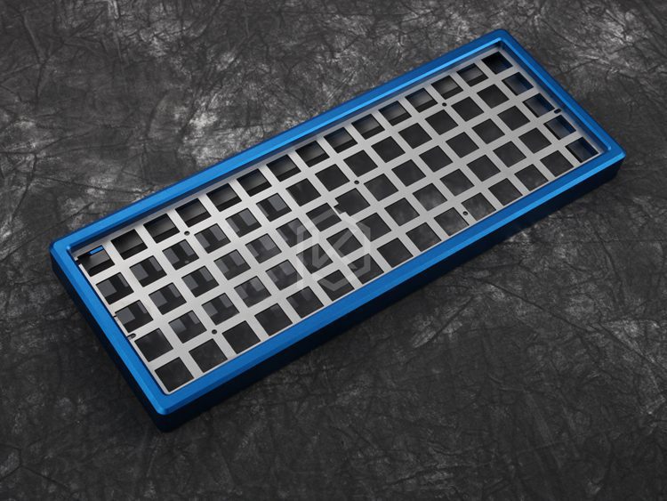 Anodized Aluminium case for xd75re xd75 60% custom keyboard acrylic panels acrylic diffuser can support Rotary brace Anodized Aluminium case for xd75re xd75 60% custom keyboard acrylic panels acrylic diffuser can support Rotary brace