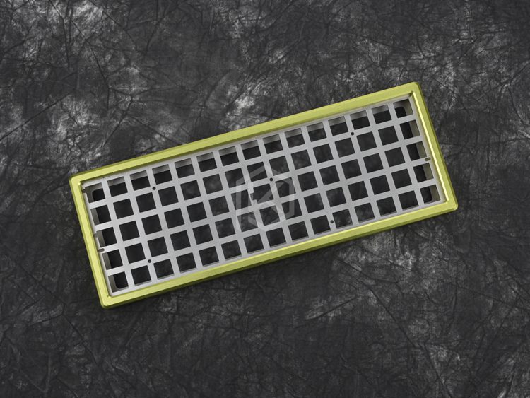 Anodized Aluminium case for xd75re xd75 60% custom keyboard acrylic panels acrylic diffuser can support Rotary brace Anodized Aluminium case for xd75re xd75 60% custom keyboard acrylic panels acrylic diffuser can support Rotary brace