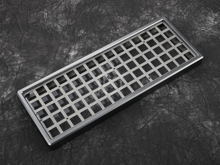 Anodized Aluminium case for xd75re xd75 60% custom keyboard acrylic panels acrylic diffuser can support Rotary brace Anodized Aluminium case for xd75re xd75 60% custom keyboard acrylic panels acrylic diffuser can support Rotary brace